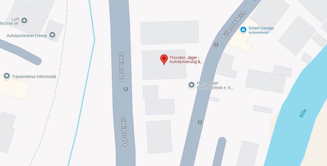 Unser Standort auf einer Karte